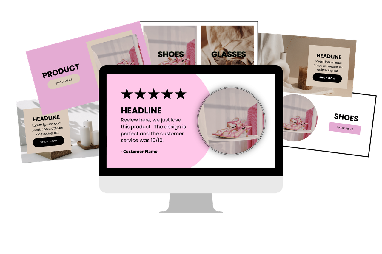 Product Buttons, Banners & Reviews templates