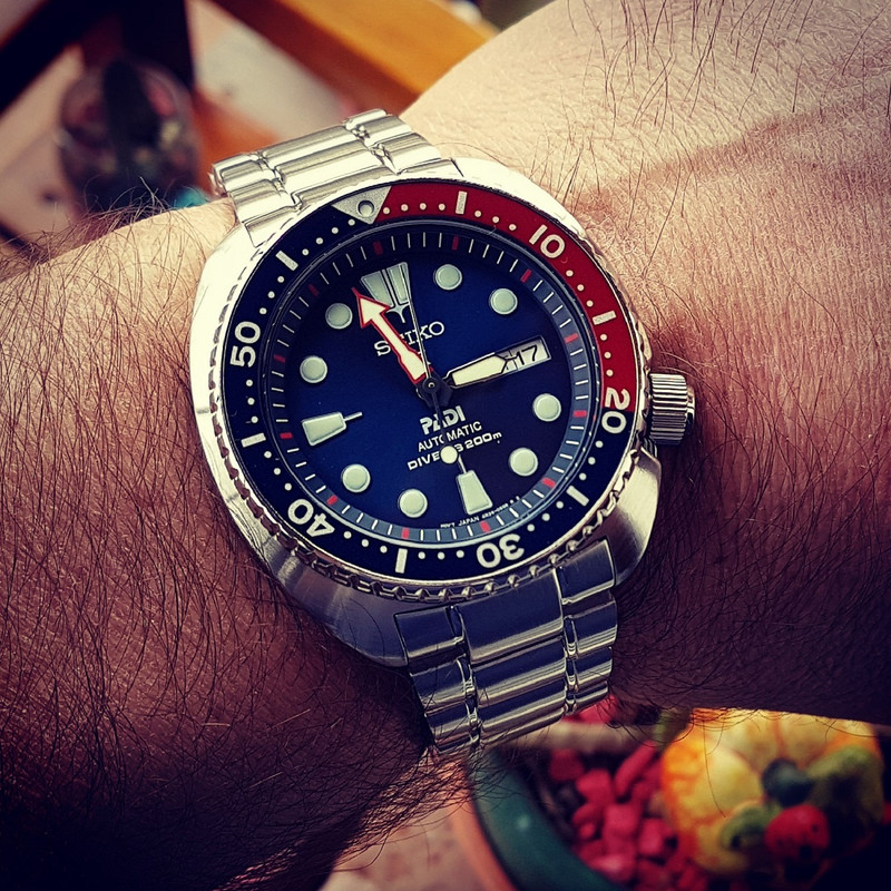 Seiko Prospex SRPA21 'Turtle' PADI Cal. 4R36 Auto 200M  (1)
