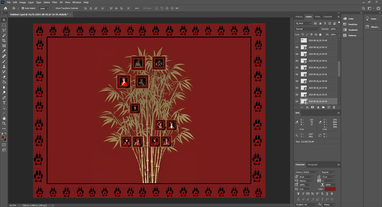 4.1.Ход работы древо 1
