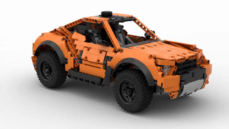 Lego Technic 42126 Zarooq sandRacer MOC - Premium Building Instructions