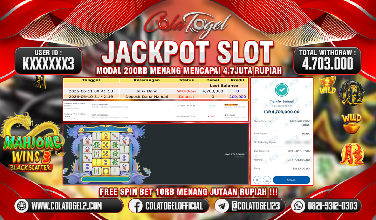 JACKPOT SLOT GACORR!!