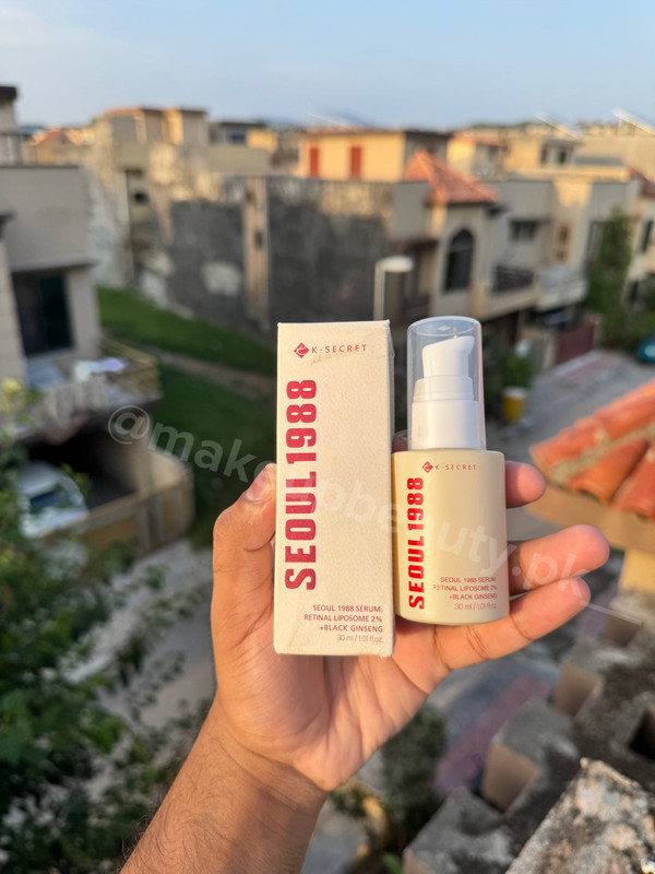 K-Secret Seoul 1988 Retinal Liposome 2% + Black Ginseng serum.