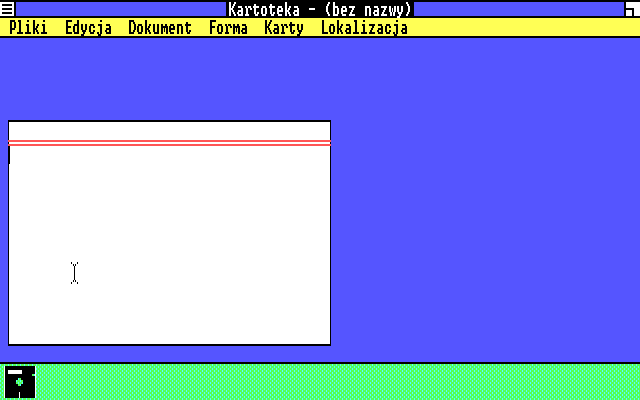 Kartoteka czyli Windows Cardfile