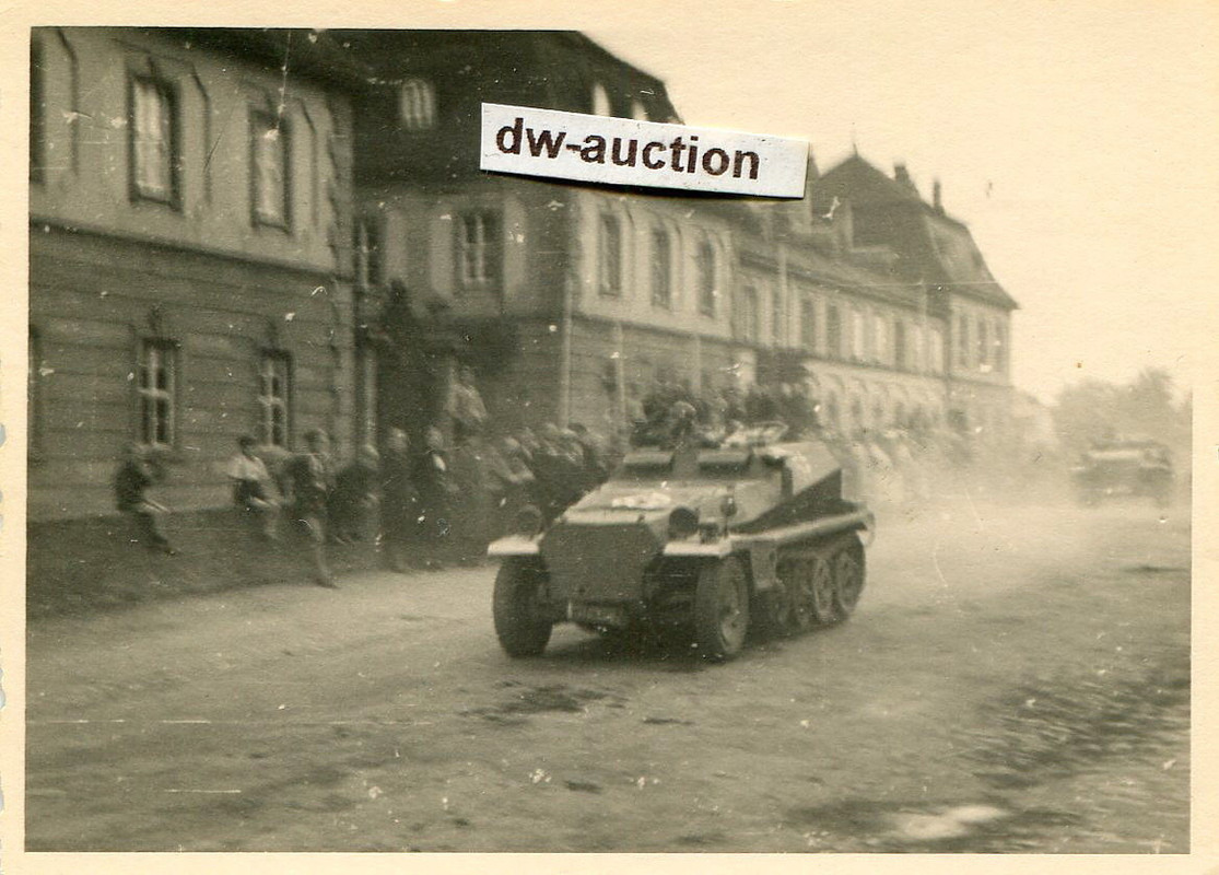 Sturmgeschütz Abt. , SdKfz Halbkette auf Vormars