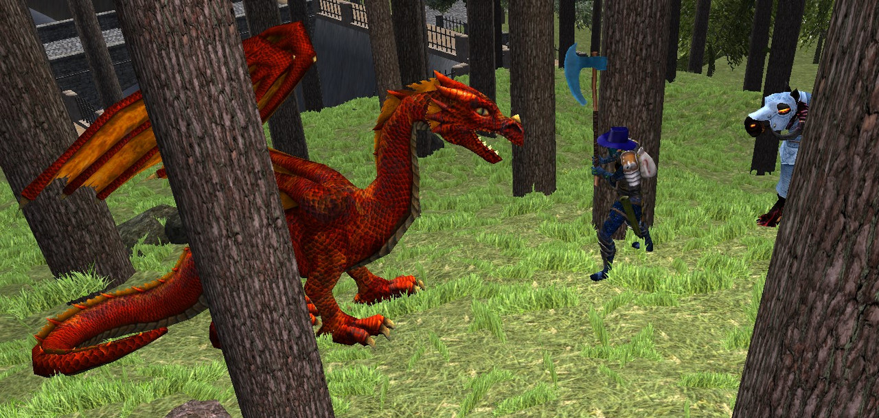 red dragon event Sklotopolis