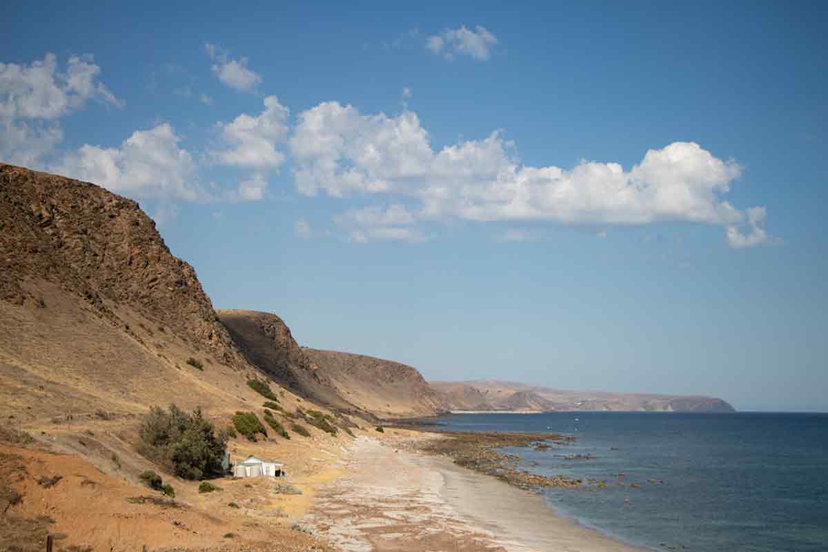 Looking south across Rapid Bay