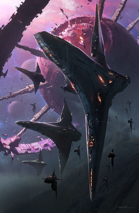 Learn Squared - Armada Concept Art by Aaron Limonick