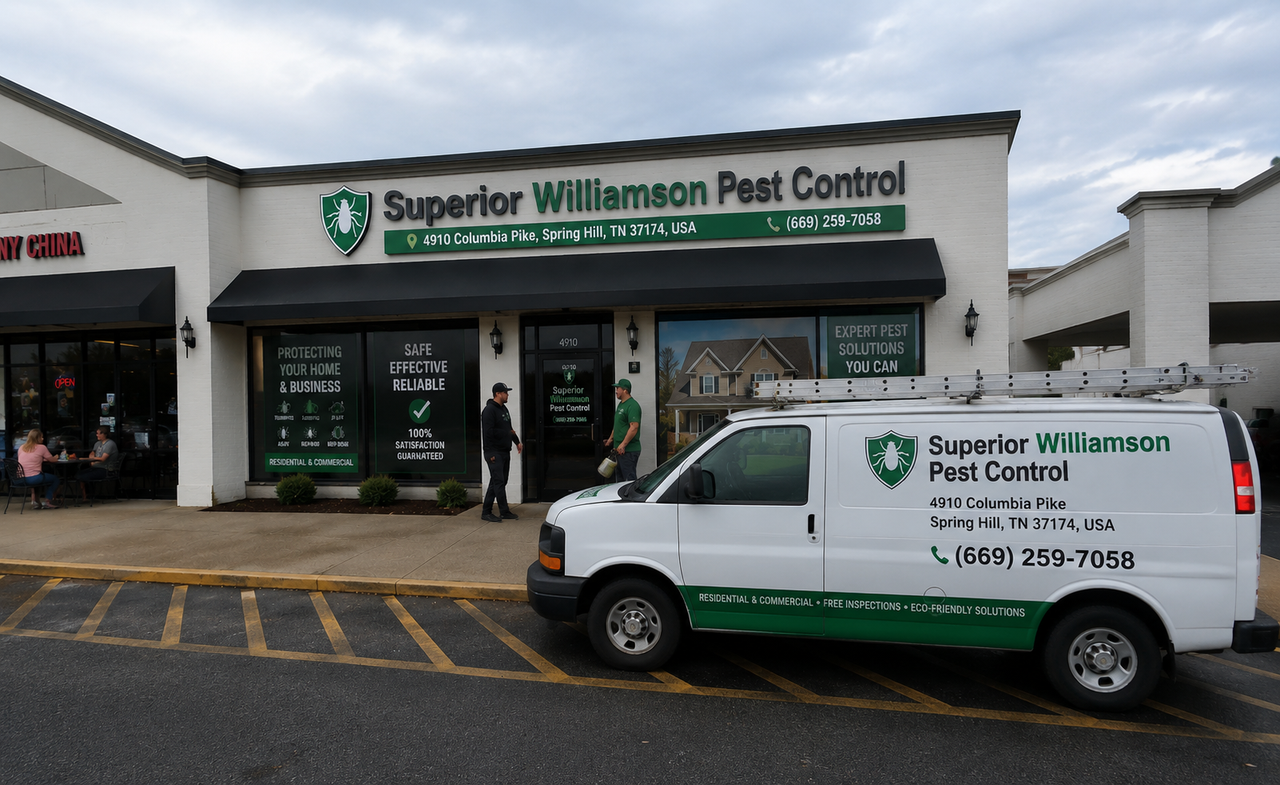 Superior Williamson Pest Control service van