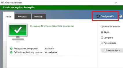 DESACTIVAR WINDOWS DEFENDER 1