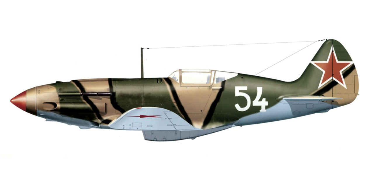Mikoyan-Gurevich-MiG-3-34IAP-White-54- Northern-front-Russia-1943-0B