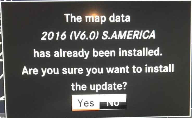 Atualização de Mapas sem precisar do PIN (NTG 4.5/4.7) Update1