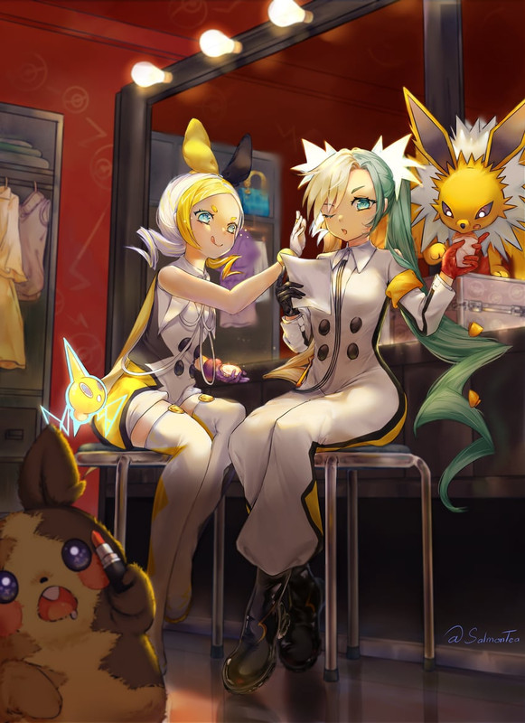 hatsune-miku-kagamine-rin-rotom-morpeko-