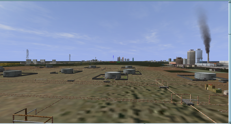 oilbunkers with pipes