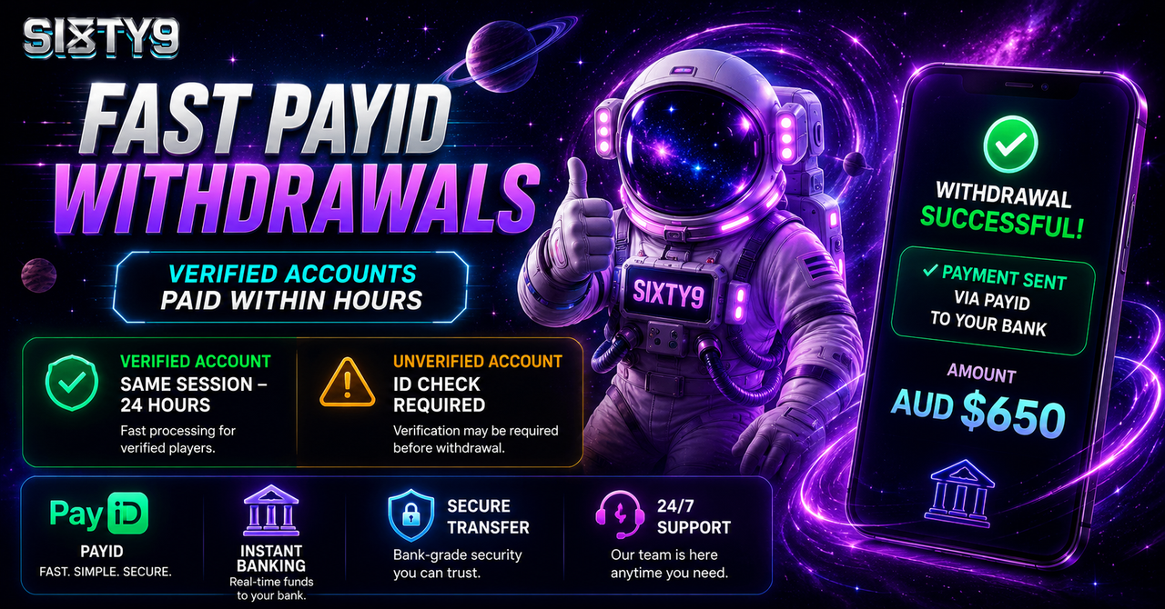 instant withdrawal casino Australia