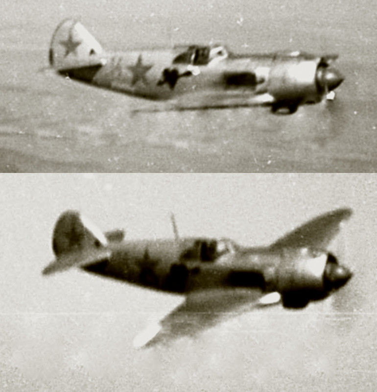 Lavochkin-La-5-unknown-unit-Blue-14-with-Black-heart-emblem-in-flight-ebay-01