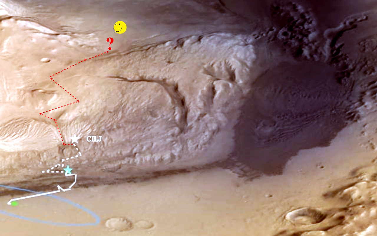 MARS: CURIOSITY u krateru  GALE Vol II. - Page 49 1-4