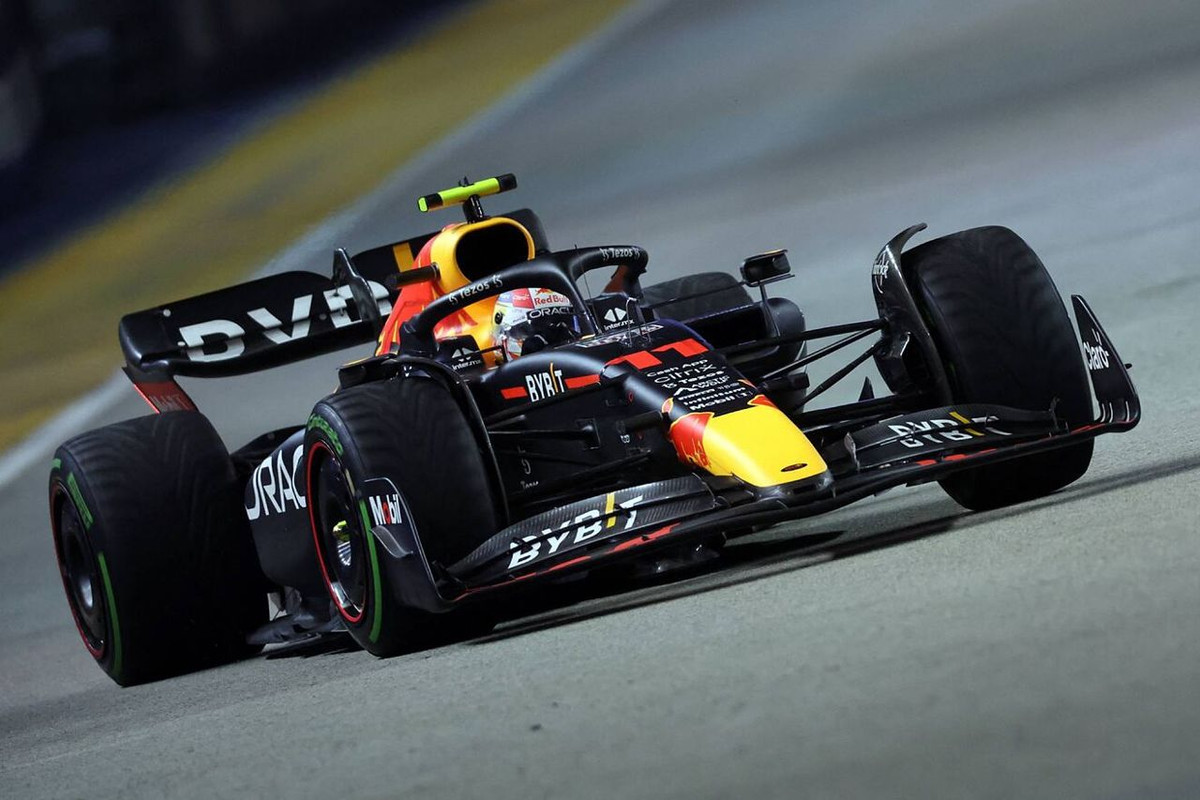 sergio perez red bull vince singapore gp f1 2022