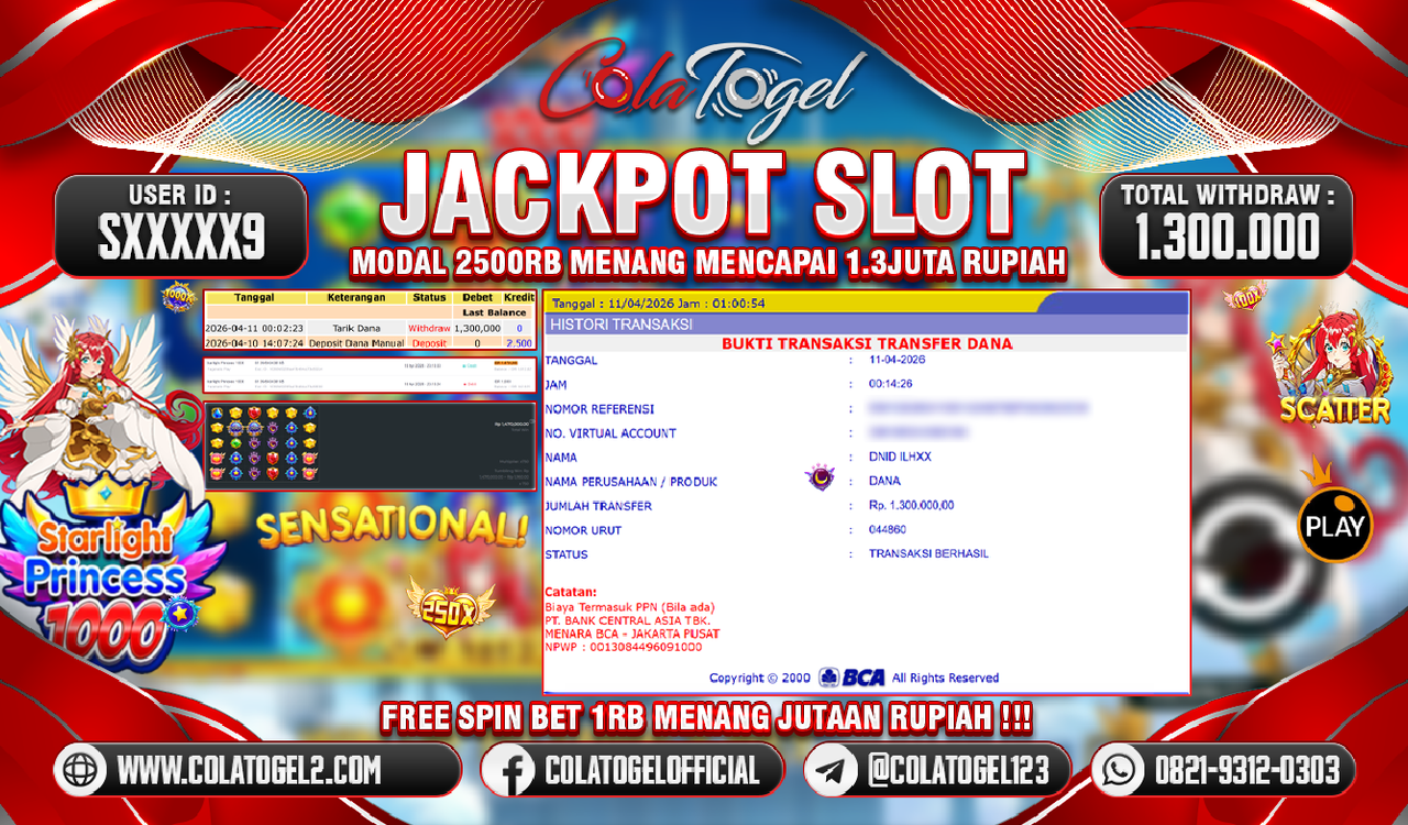 JACKPOT SLOT GACORR!!
