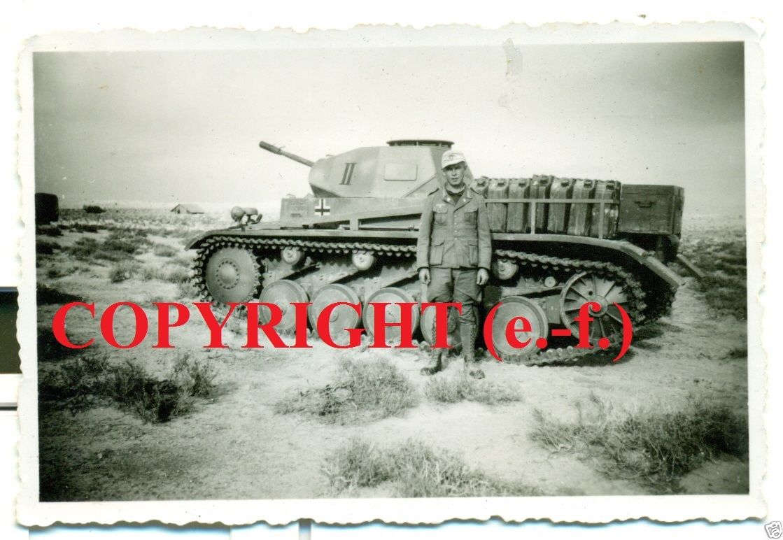 Afrikakorps - PANZER II m. Kanister - WÜSTEN-BEM