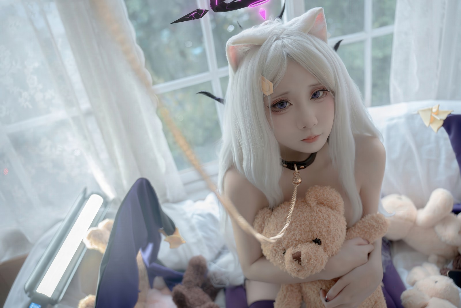 纸悦Etsu_ko《日奈原皮 猫猫耳》二次元 Cos 写真｜可爱猫耳主题图集[72P-436.5M]插图1