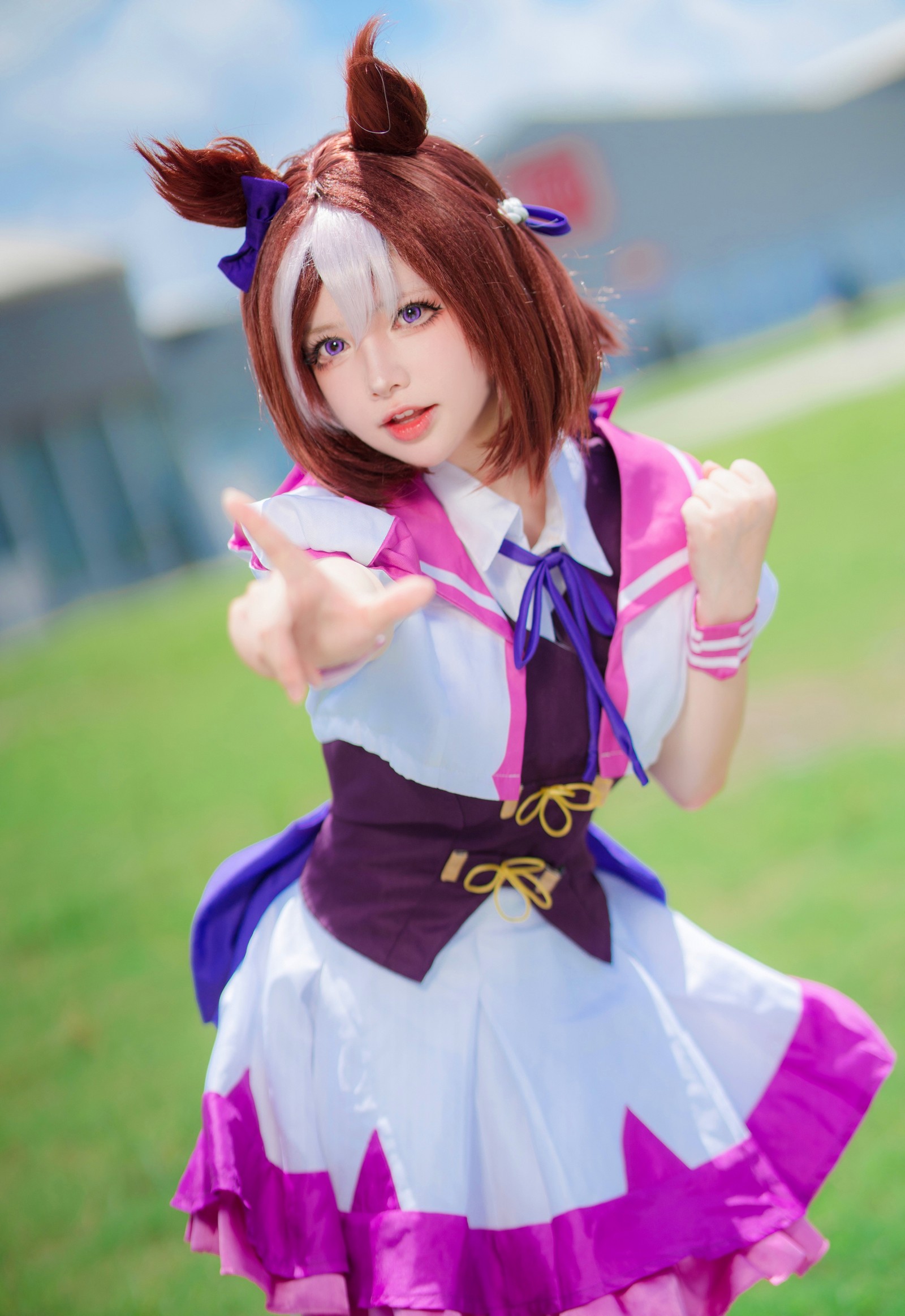 六二二同学 赛马娘 东海帝王 Cosplay 写真图集｜Uma Musume（18P｜58MB）插图4