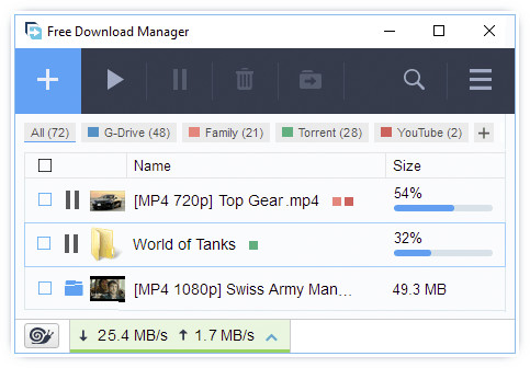 Free Download Manager 6.34.0.6878 (x64) Multilingual
