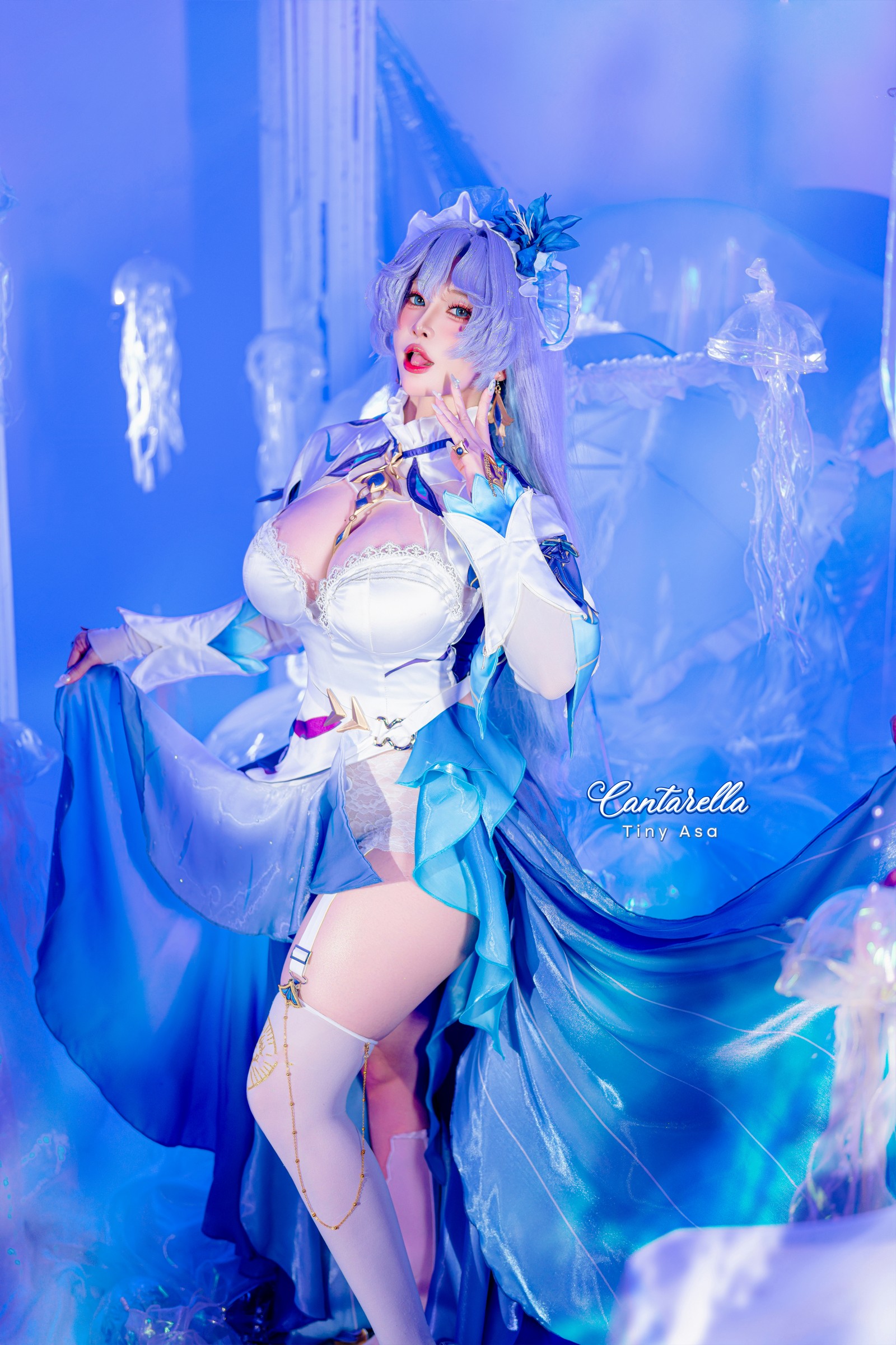 Tiny Asa – Cantarella 鸣潮坎特蕾拉 Cos 高清写真＋视频（81P1V-3.42GB）