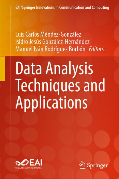 Data Analysis Techniques And Applications (Luis Carlos Méndez-González, Isidro Je...