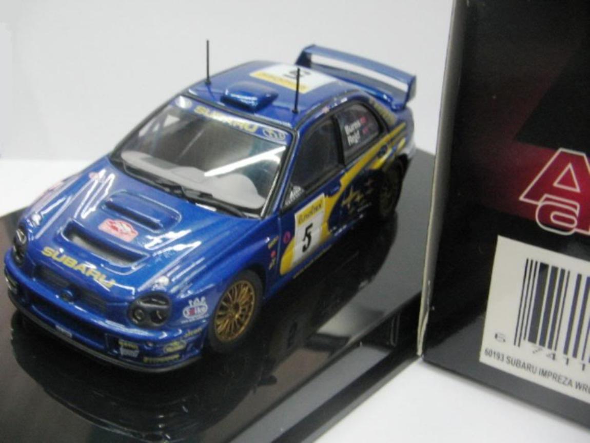 WOW EXTREMELY RARE Subaru Impreza WRC S7 Burns Monte.Carlo 2001 1
