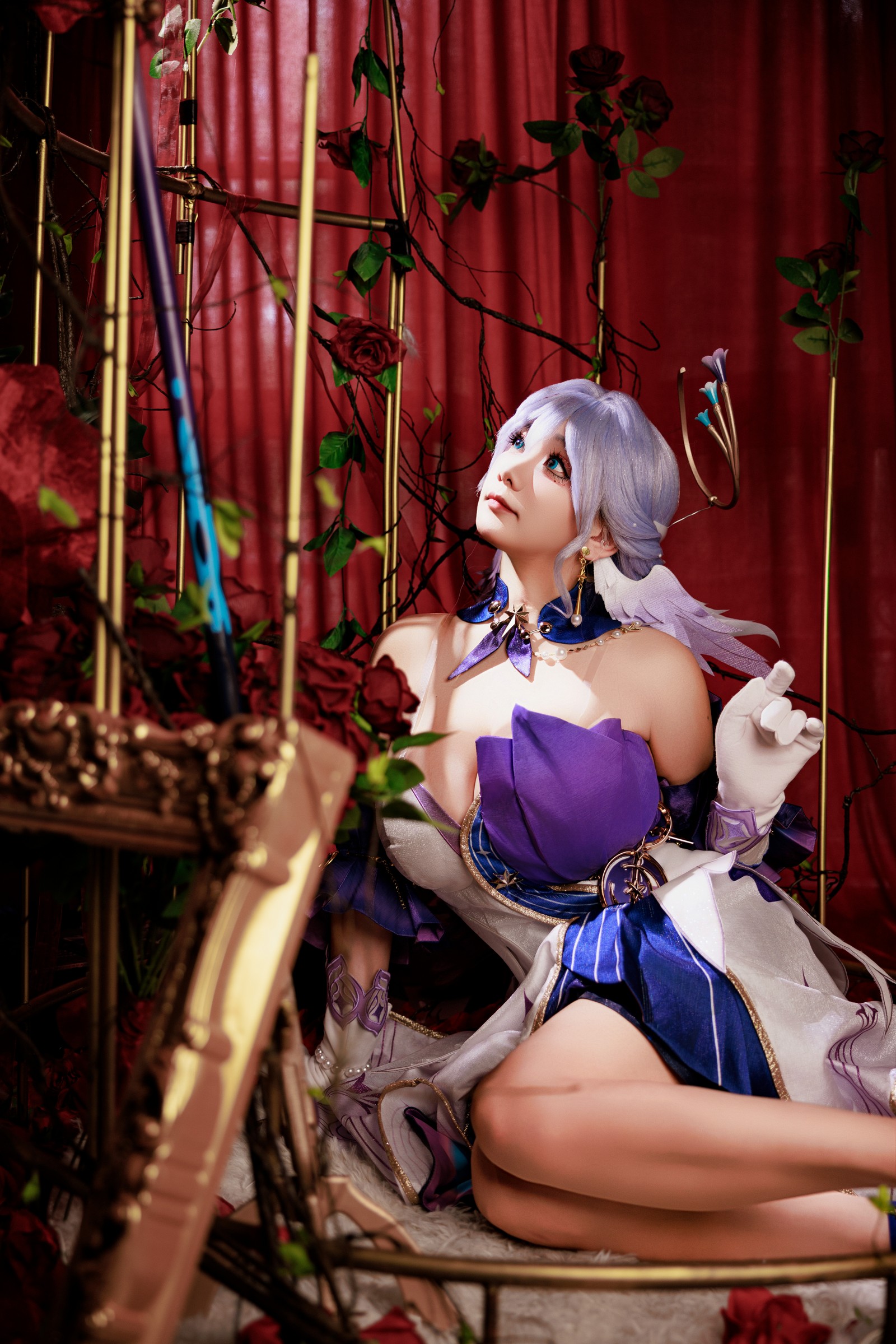 阿雪雪写真崩坏星穹铁道·知更鸟Cosplay图集（90P+1V / 1.04G）高清写真插图3