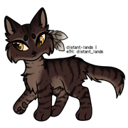 dark brown spotted tabby