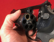 SPF- S&W 586 with 6" barrel and patridge front sight IMG-6935
