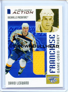 2003-04 ITG Action Jerseys #M-257 [David Legwand] [Nashville Predators] [Franchise] [~100] [swatch=y