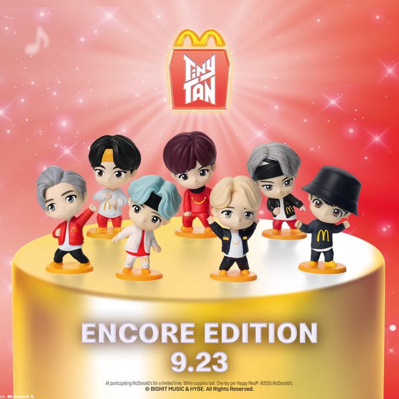 BTS TINYTAN コンプリート フィギュア マクドナルド BTS McDonald s Happy Meal TinyTAN Figure Encore Edition | eBay
