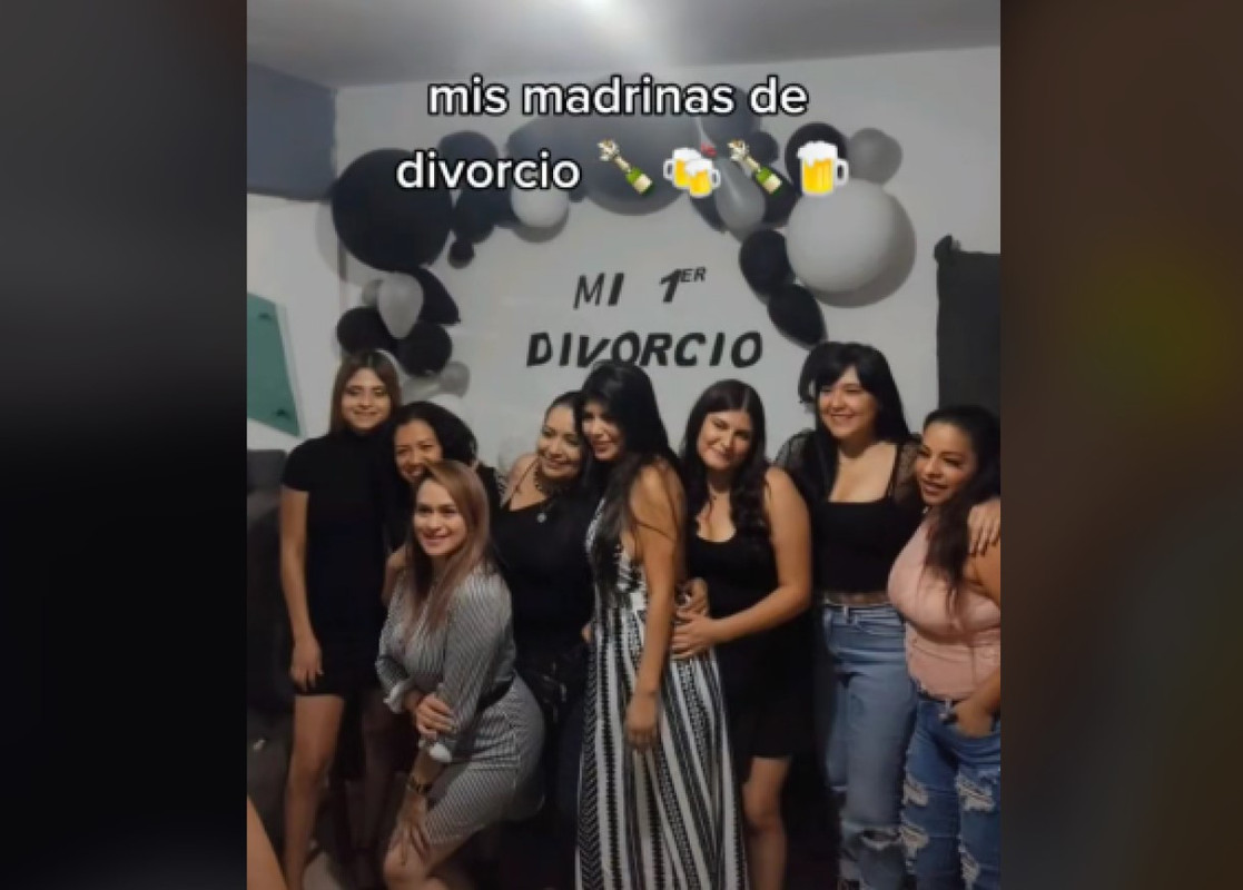 Familia organiza fiesta por divorciarse, y la festividad se ha hecho viral
