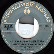 Lepa Lukic - Diskografija V1-Ploca-strana-B