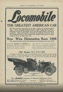 1906 Vanderbilt Cup Loco-Werbung