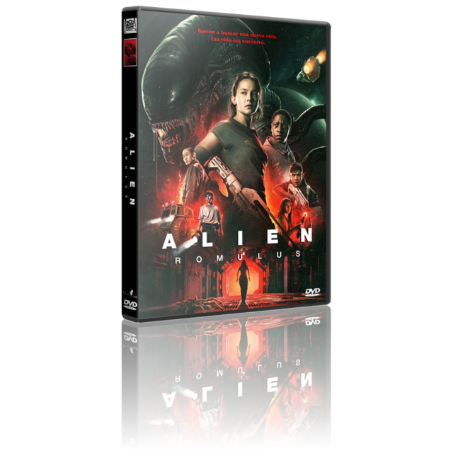 Portada - Alien: Romulus [DVD9 Full][Pal][Cast/Ing/Fra][Sub:Varios][C.Ficción][2024]