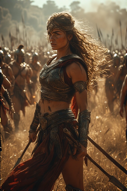 Greek-Warrior-Female-Spears-Sw-29