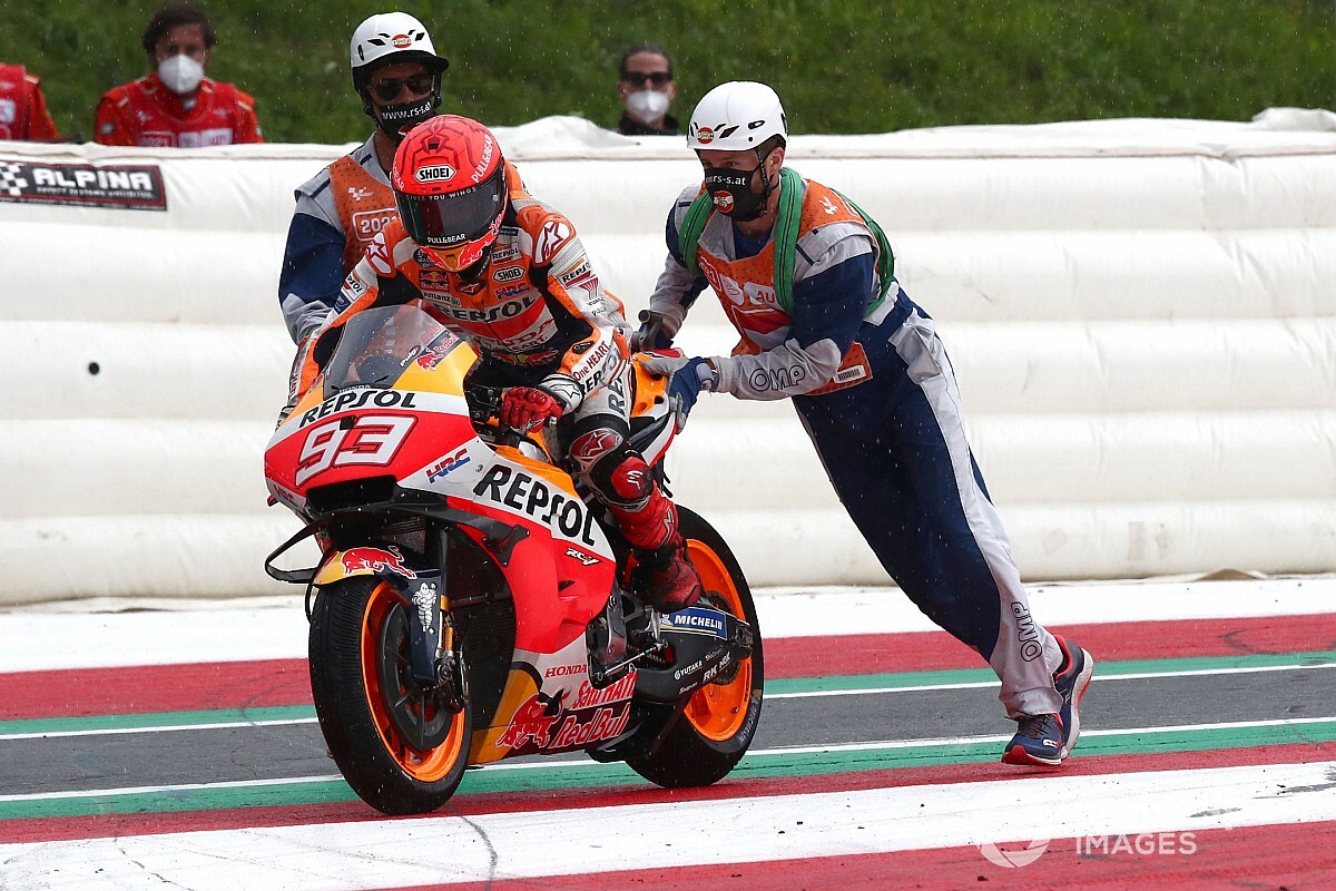 Marc Marquez Tunjukan Performa Terbaiknya Setelah Kecelakaan.