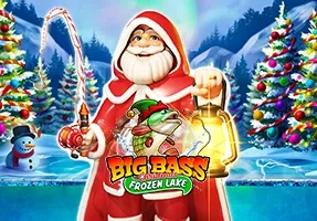 Big Bass Christmas Frozen Lake
