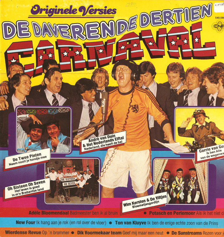 De Daverende Dertien Carnaval 1980 Front