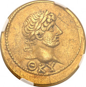 Estátera de Sauromates I, Rey del Bósforo. Bajo Adriano, c. 121-122 d.C. 1548856714-2382-K-1