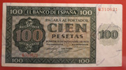 Estado y Calidad, Billete de 100 pesetas 1936 S-l1600