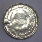 * ERROR * 5 pesetas 1957*75. CUÑO EMPASTADO Y MAYOR PESO 01-C2571-E-205-D-46-DA-B676-7-B5-ADF35351-B
