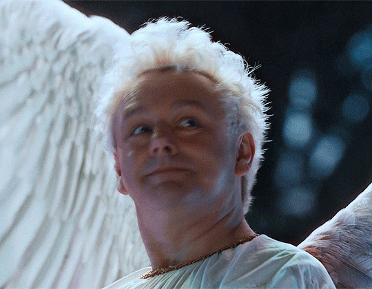aziraphale in the good omens season 2 opening scene
