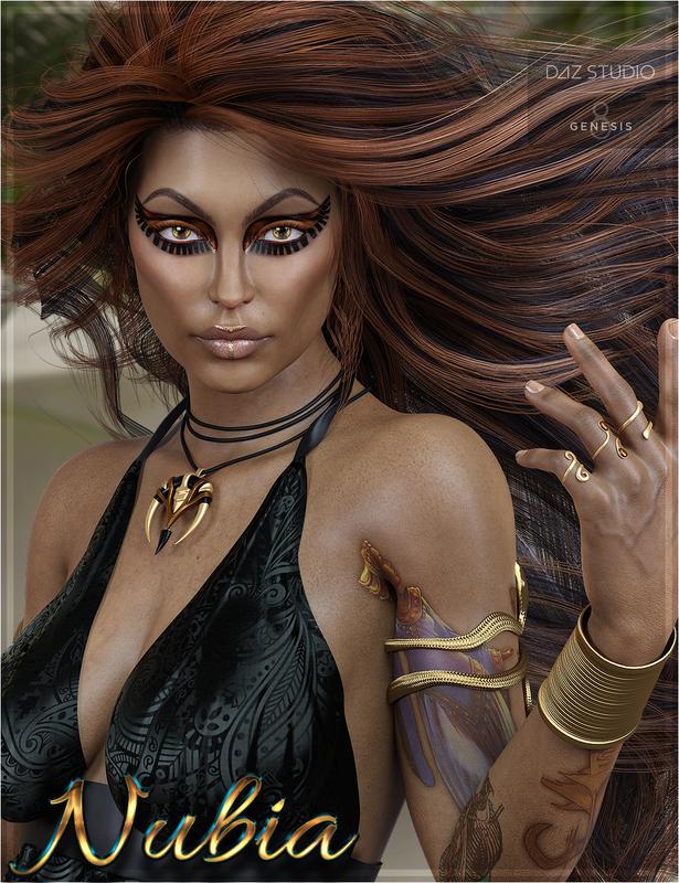 Nubia for Genesis 8 Female Nubia for Genesis 8 Female