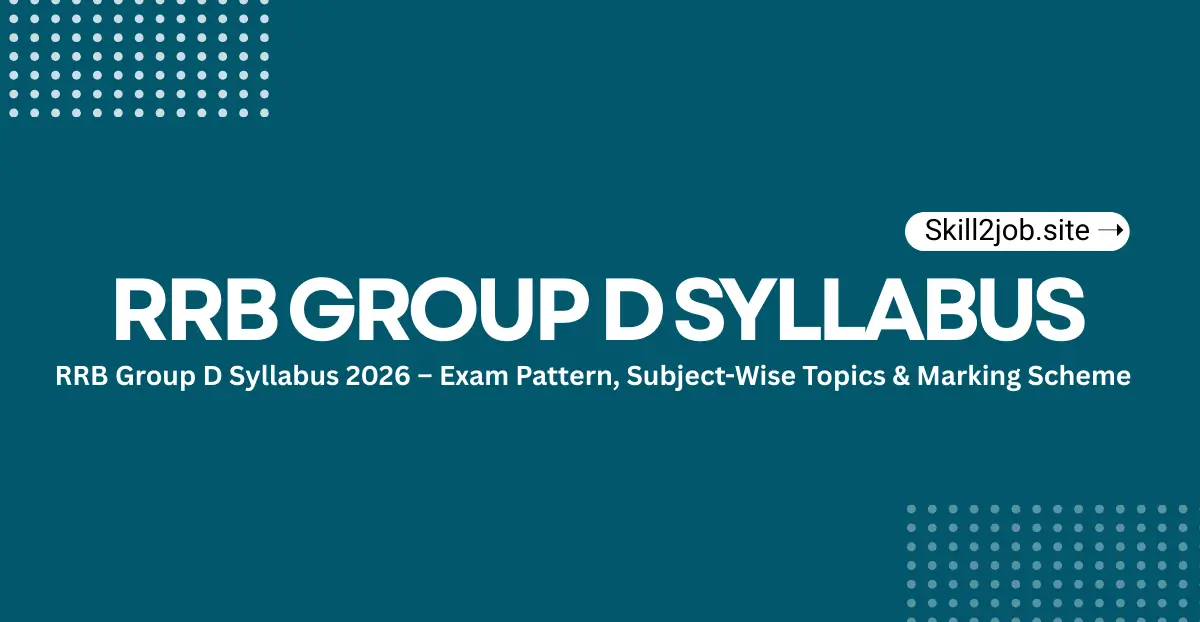 RRB Group D Recruitment 2026