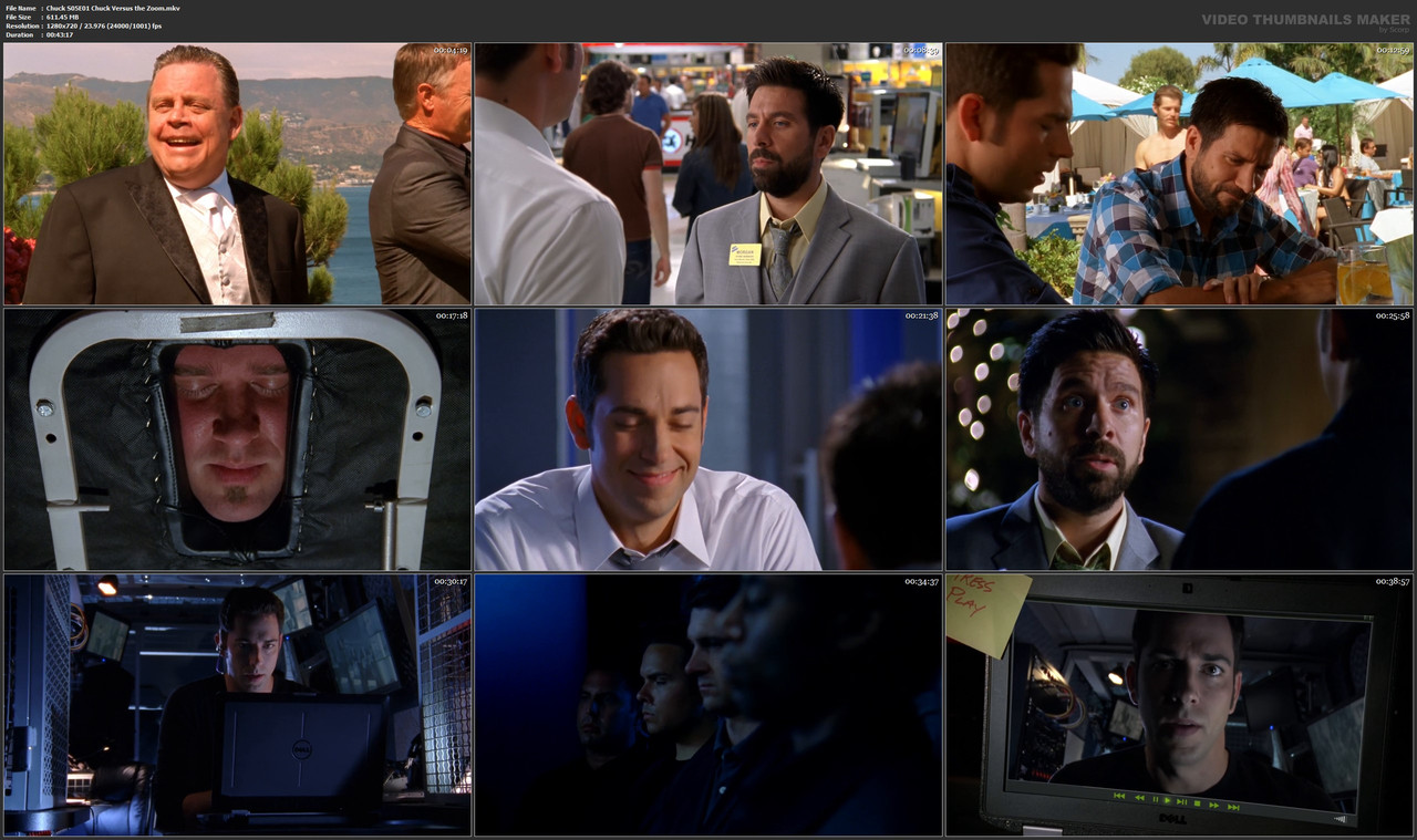 Chuck S05E01 Chuck Versus the Zoom.mkv