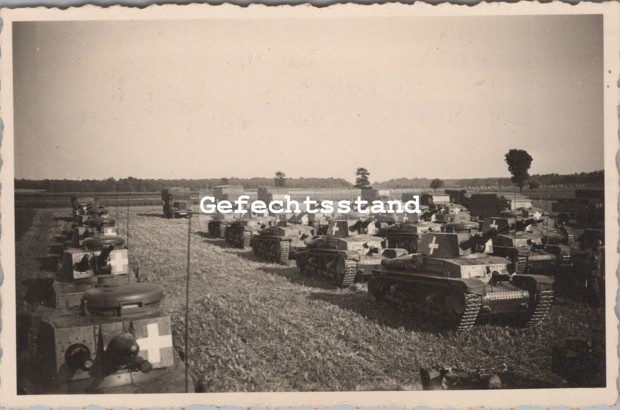 Foto, 7. Komp. PZ.-Rgt. 11, Panzer Ruhestellung Jakubkowice Grenze (G-0711-11)